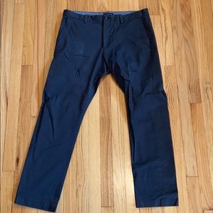 Banana Republic Fulton Skinny Chino 36x32 Blue